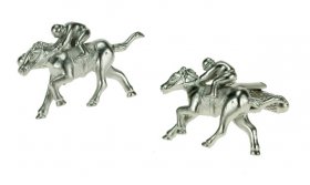 Cufflinks - Horse and Rider